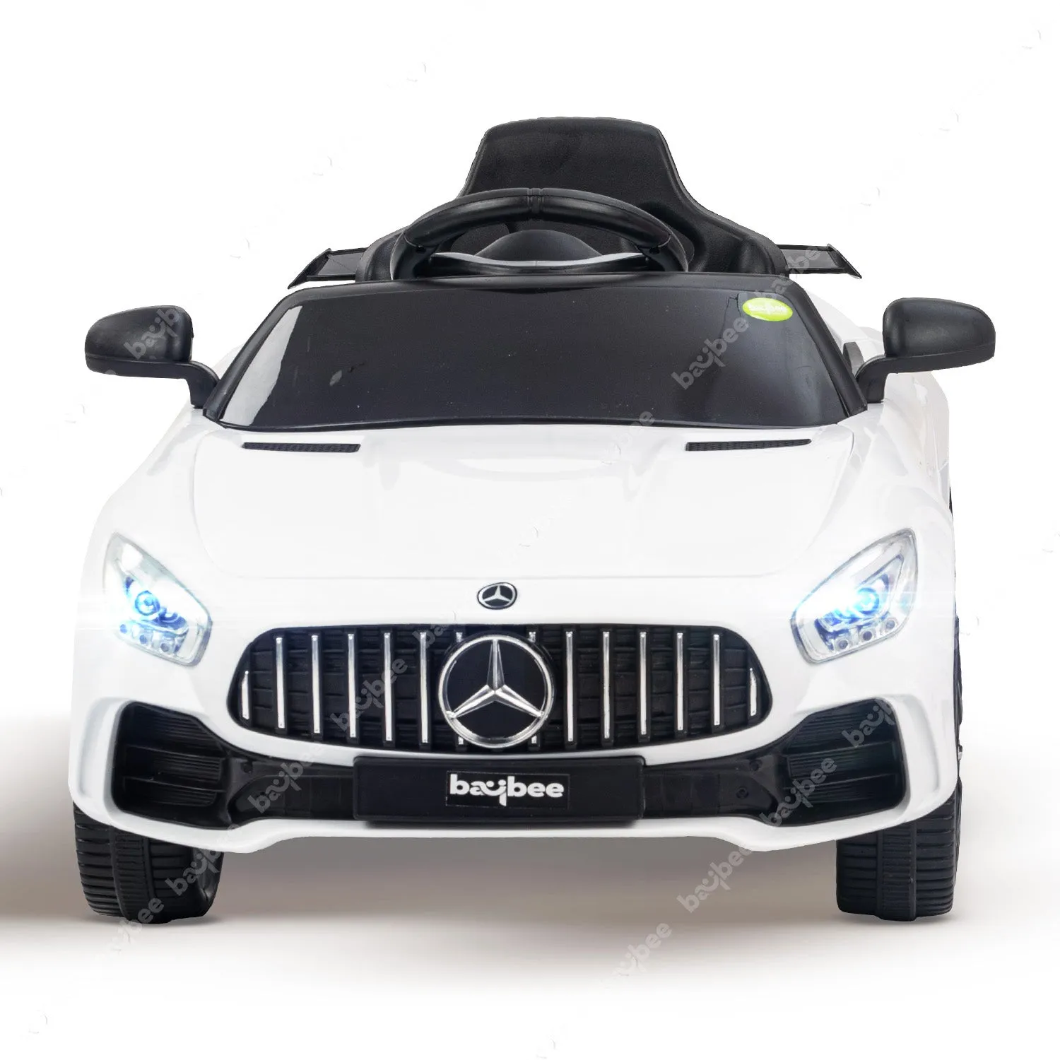 Baybee Mini Mercedes Benz Electric Ride on Car,12V Battery, Music, Lights Racing Car for Boys & Girls (3 to 5 Years)
