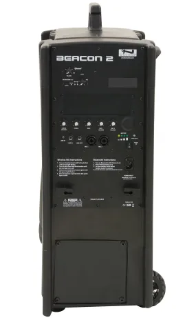 BEA2-U2 | Beacon with built-in Bluetooth & dual wireless mic receiver