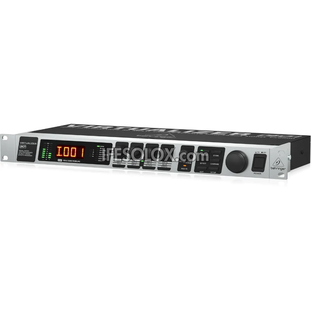 Behringer VIRTUALIZER 3D FX2000 High Performance 3D Multi-Engine Effects Processor - Brand New