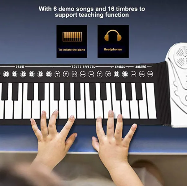 Best gift - hand roll portable piano