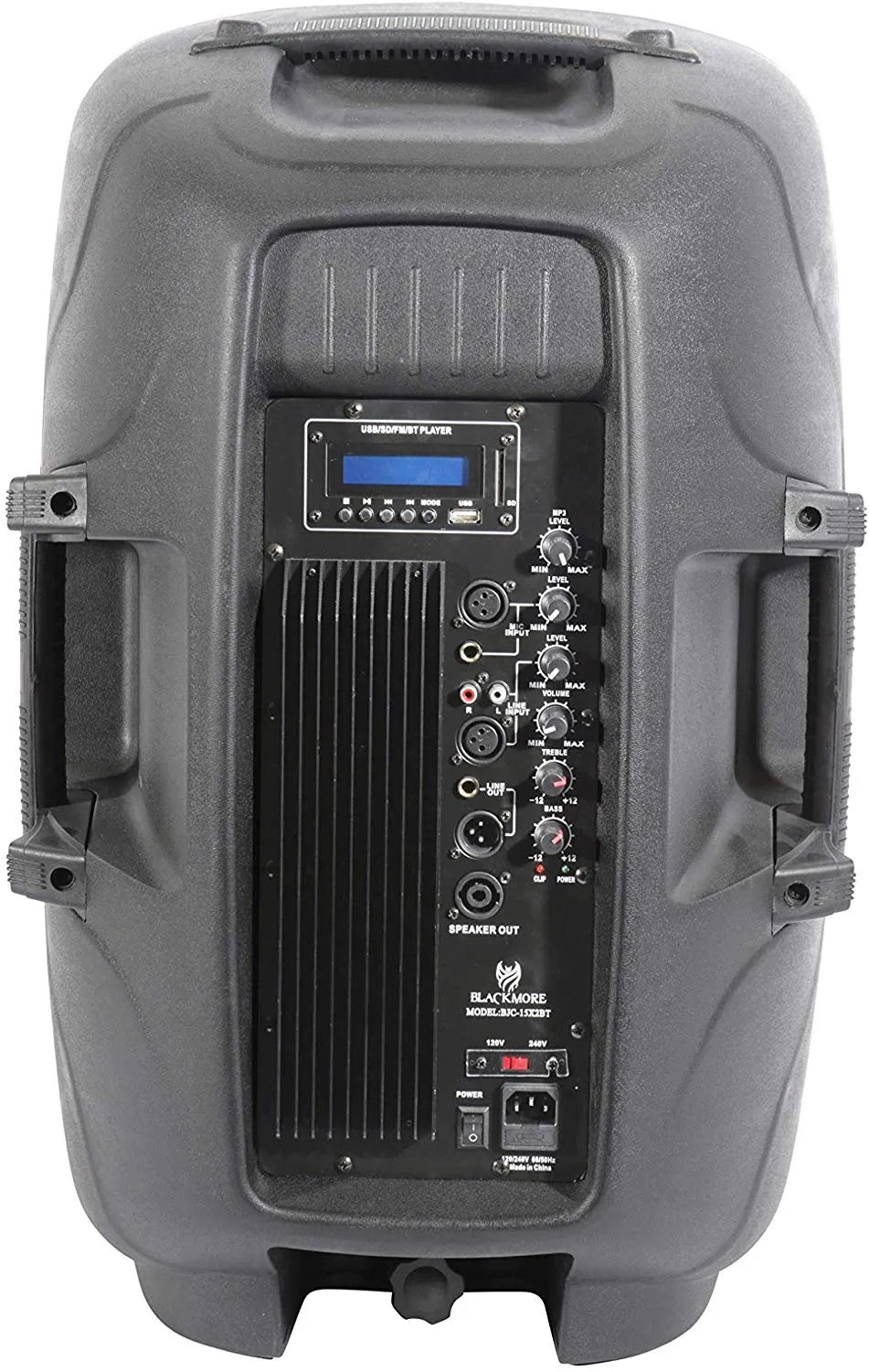 Blackmore Amplified Professional PA System W/Dual 15-Inch Monitors