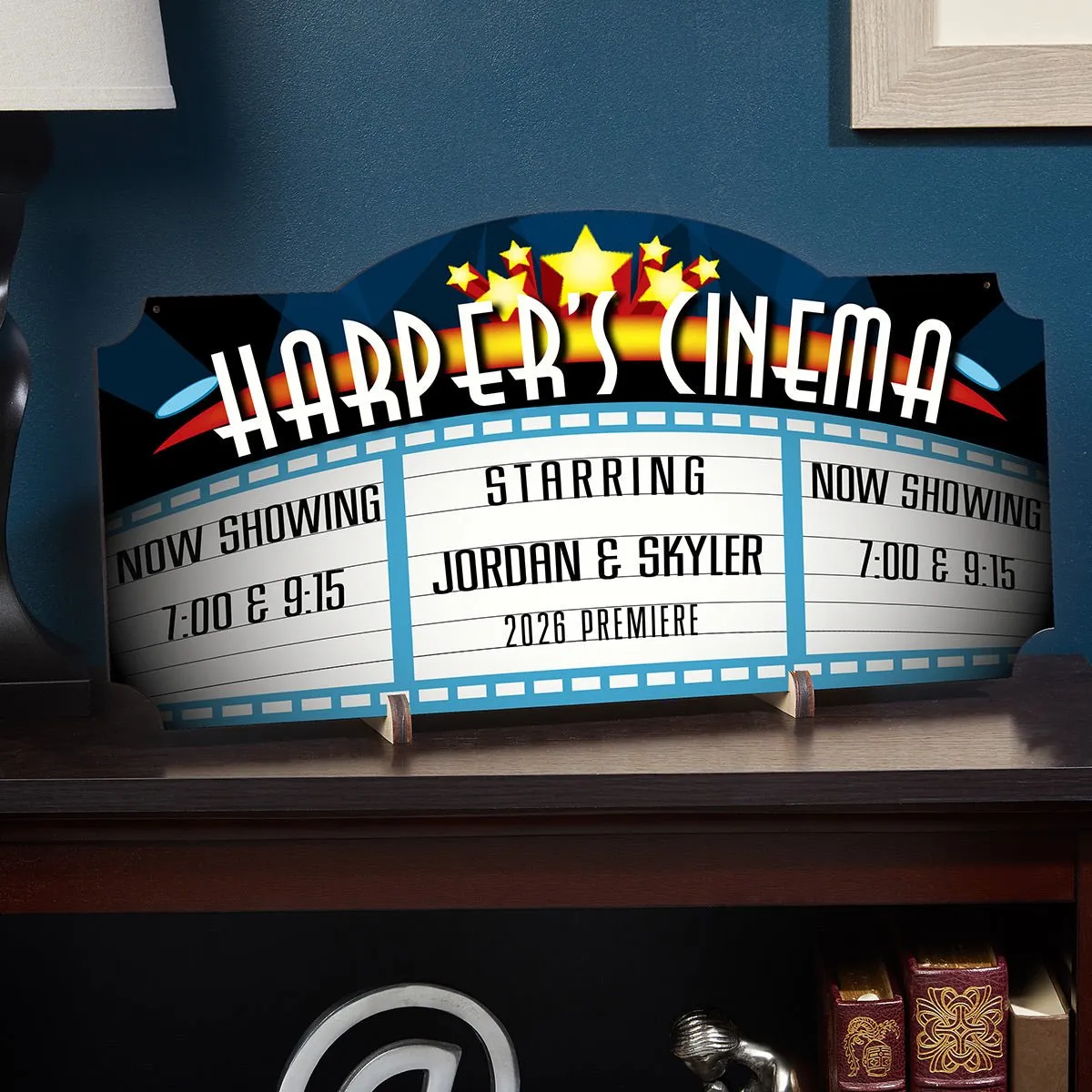 Blockbuster Custom Home Theater Sign