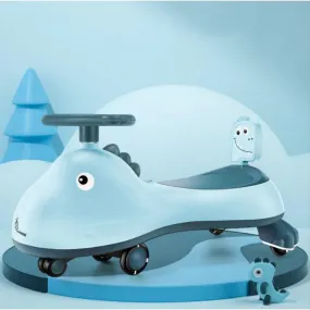 Blue Iya Iya Dino Swing Car