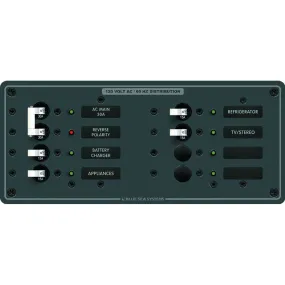 Blue Sea 8412 AC Main   6 Positions - White [8412]
