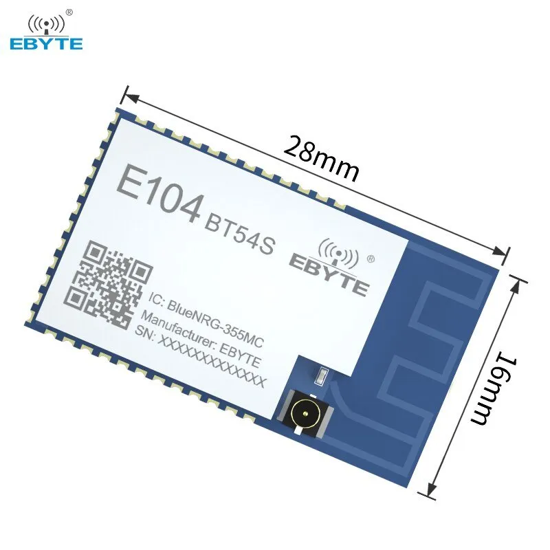 BLUENRG355MC BLE5.1 Wireless Module SOC Module ARM Processor E104-BT54S BLE RF Module Blue-tooth Wireless Module