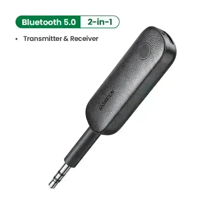 Bluetooth Receiver Transmitter 5.0 Car Aux Line To Audio Adapter