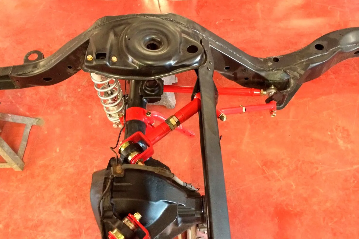 BMR Control Arm Reinforcement Braces Chevy Chevelle (68-72) Red or Black