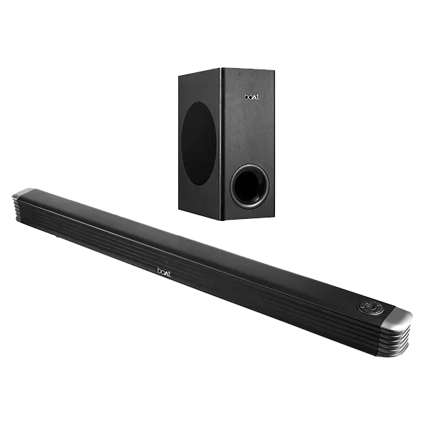 boAt Aavante Bar 1800 | 120W boAt Signature Sound, 2.1 Channel Surroud Sound, Sleek & Premium Design, Entertainment EQ modes