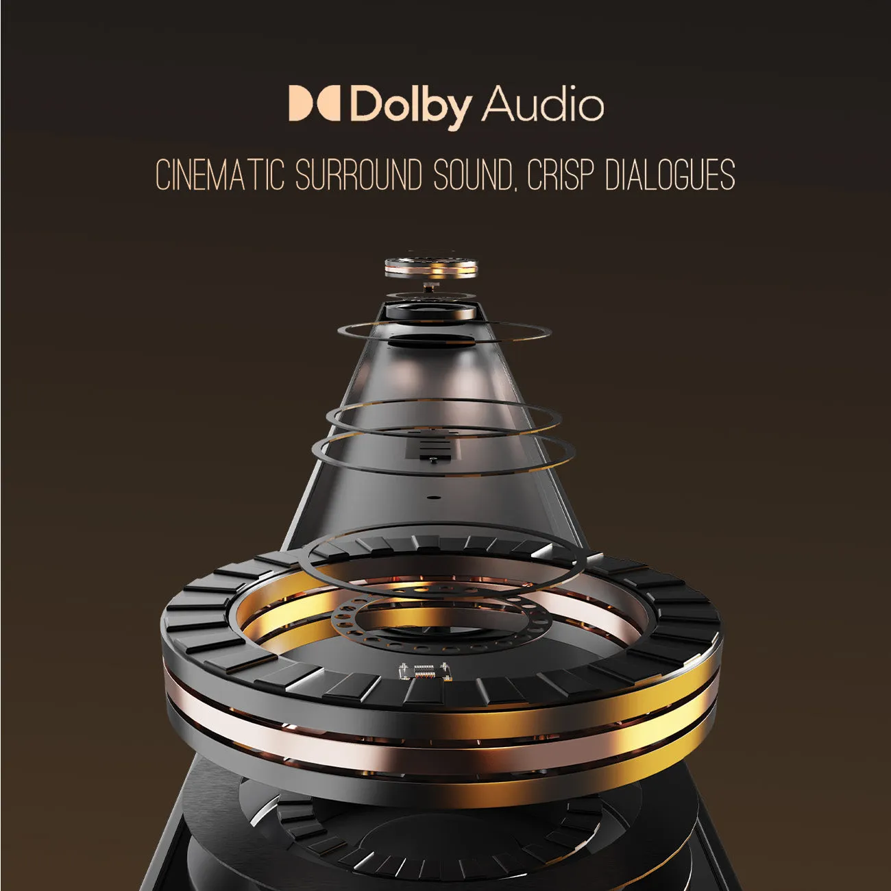 boAt Aavante Bar A2060 Dolby | 160W Dolby Soundbar, 2.1 Channel with Wired Subwoofer, Master Remote Control, Multi Connectivity