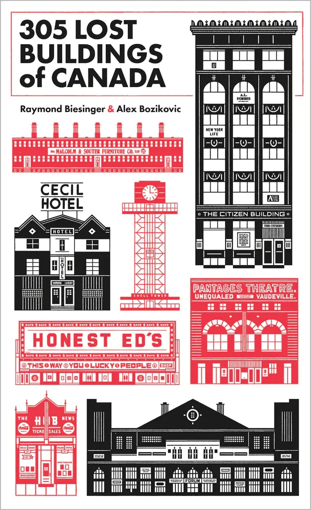 Book: 305 LOST BUILDINGS OF CANADA