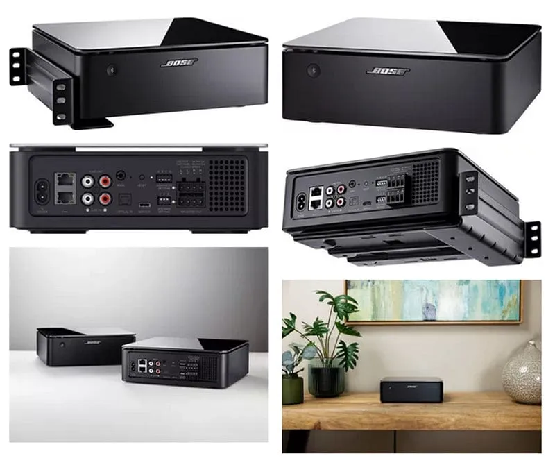 Bose Music Amplifier Speaker Amp with Bluetooth & Wi-Fi, Black