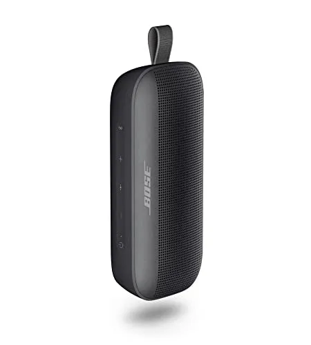 Bose SoundLink Flex Bluetooth Portable Speaker, Wireless Waterproof Speaker for Outdoor Travel - Black