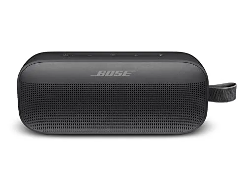 Bose SoundLink Flex Bluetooth Portable Speaker, Wireless Waterproof Speaker for Outdoor Travel - Black