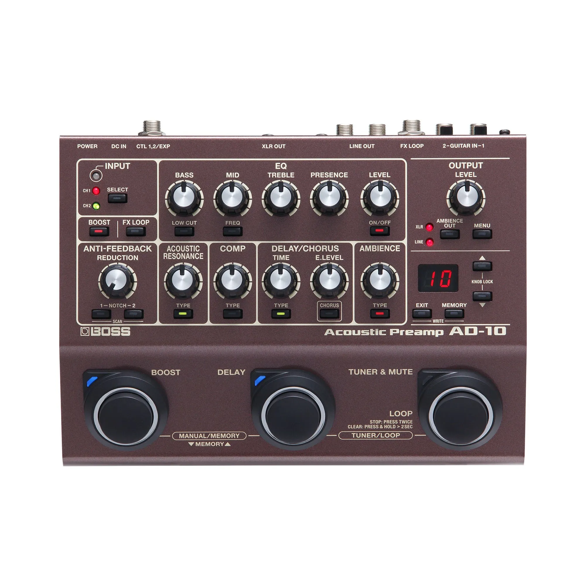 Boss AD-10 Acoustic Preamp