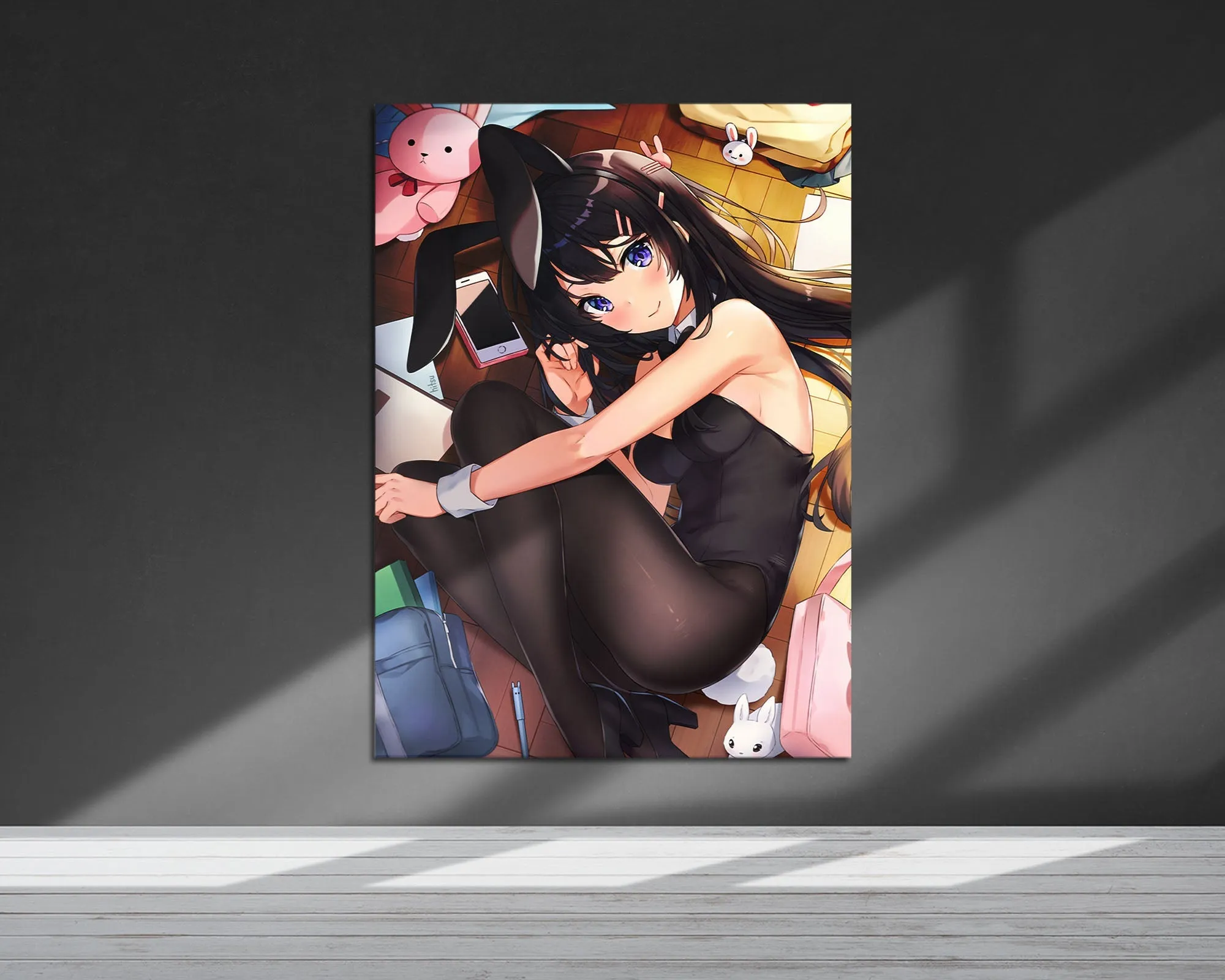 Bunny Girl Senpai Mai Sakurajima Metal Poster