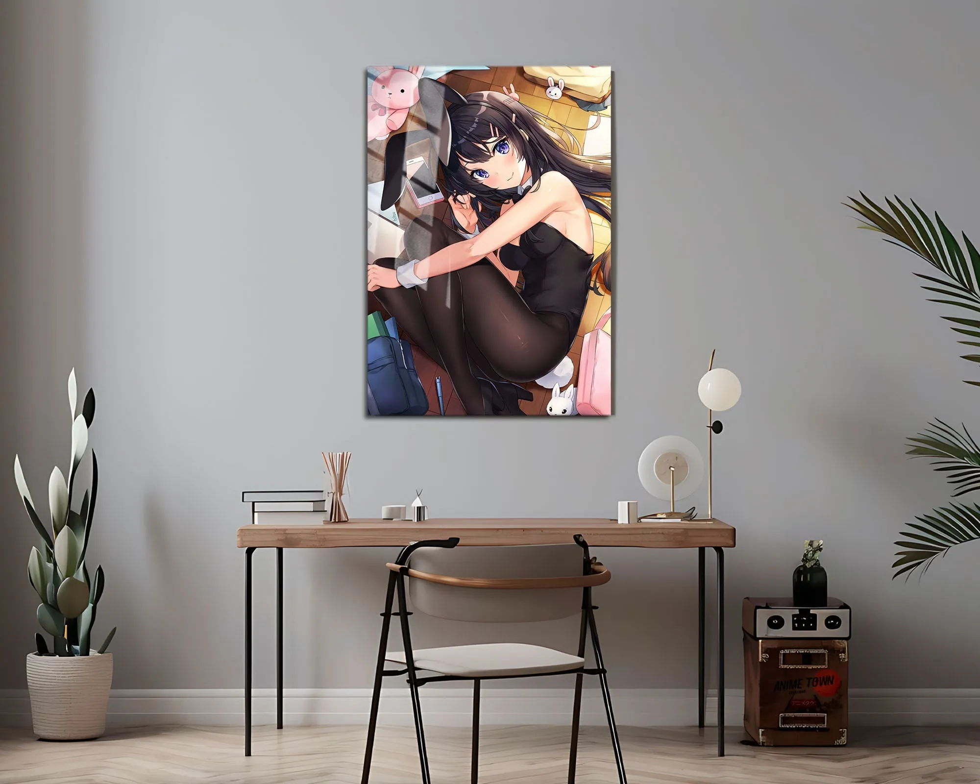 Bunny Girl Senpai Mai Sakurajima Metal Poster