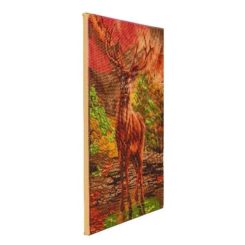 CAK-A151L "River Stag" 40x50cm Crystal Art Kit