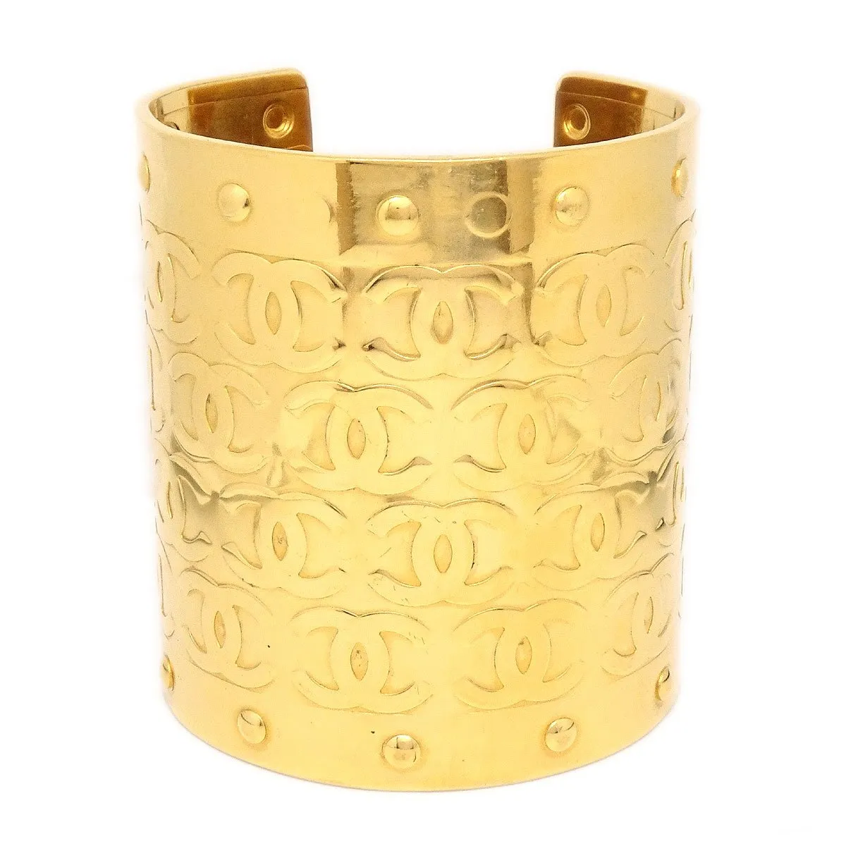 CHANEL 1996 Bangle gold 70541