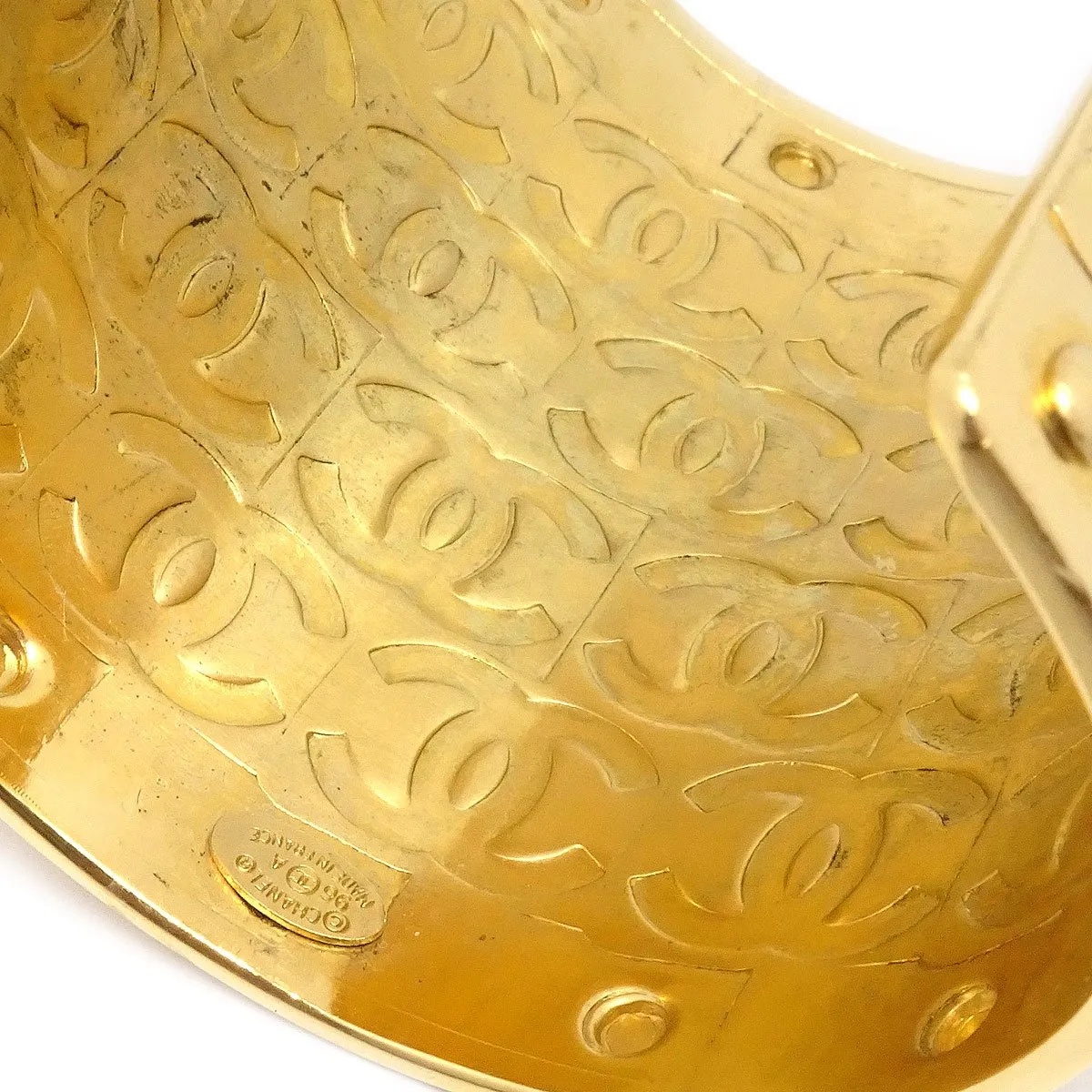 CHANEL 1996 Bangle gold 70541