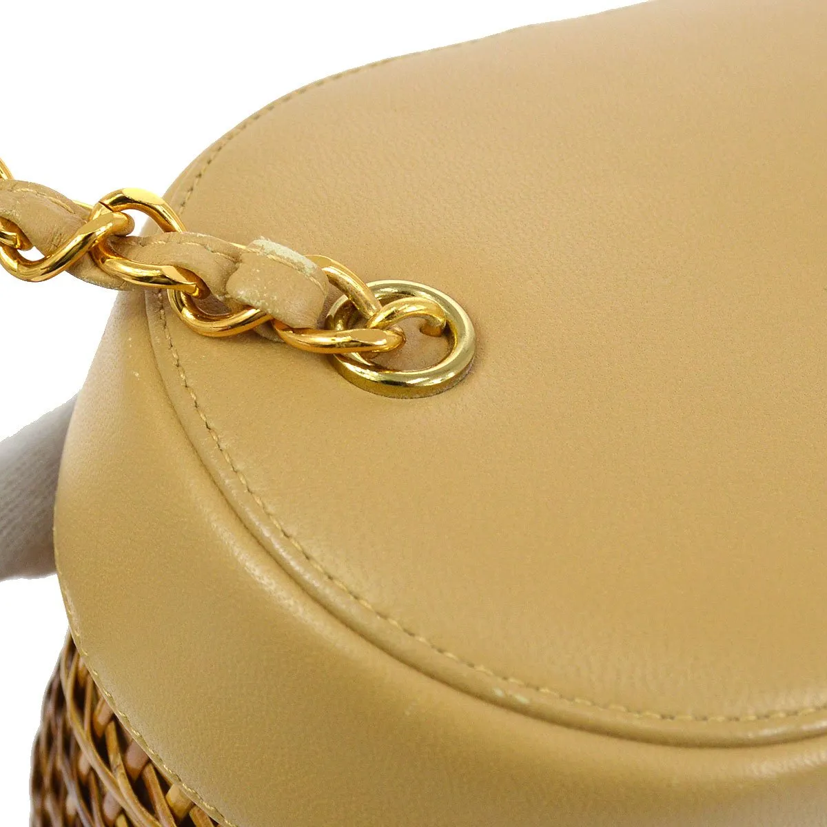 CHANEL 1998 Wicker Basket Bag 17 ao24637