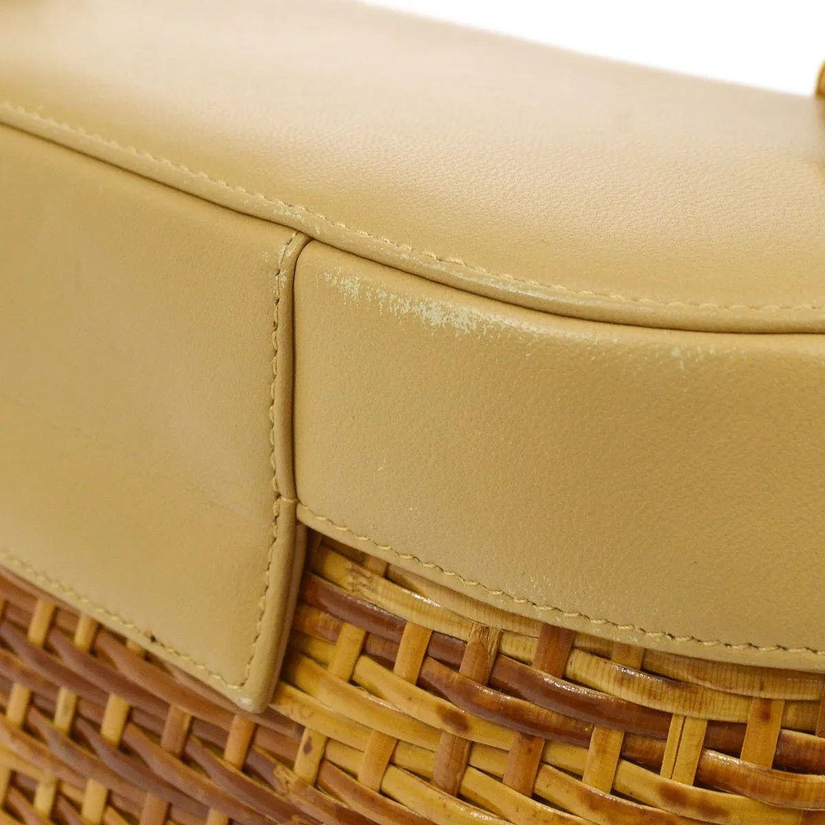 CHANEL 1998 Wicker Basket Bag 17 ao24637