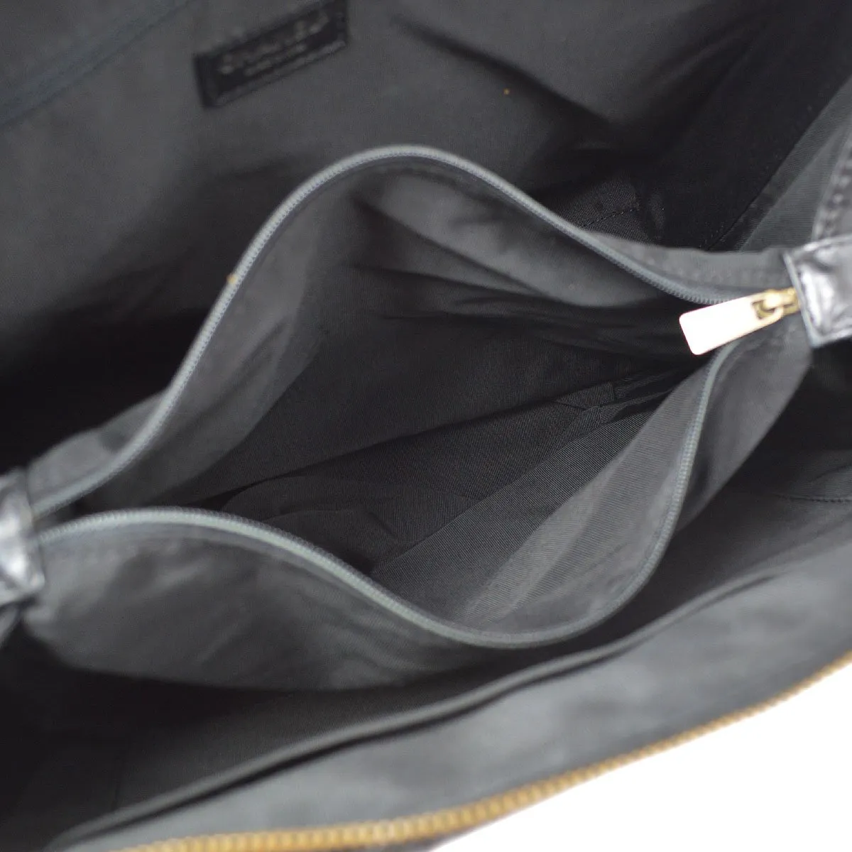 CHANEL 2000-2001 Black Calfskin Wild Stitch Handbag 33992
