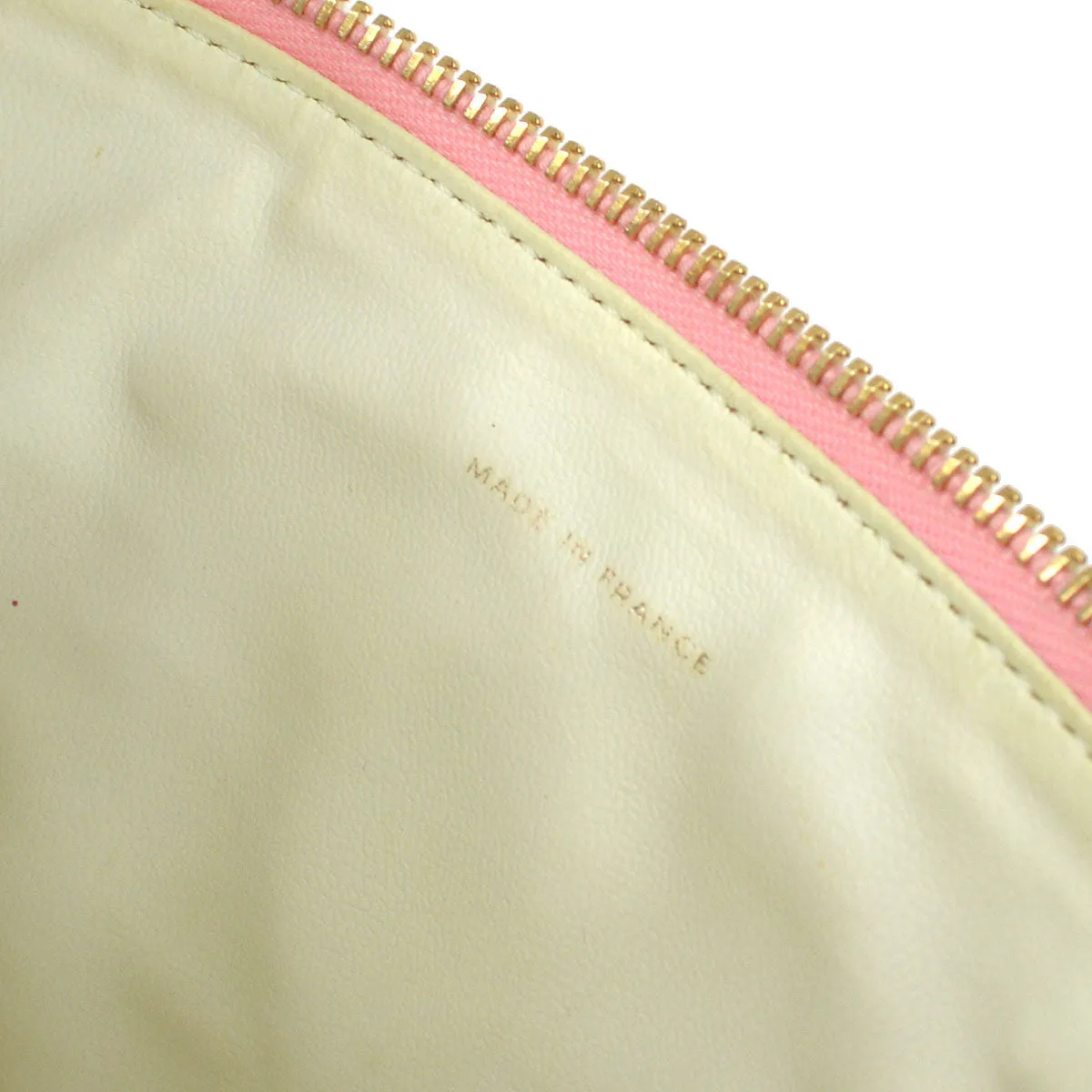 CHANEL 2003-2004 Pink Caviar Timeless Vanity Handbag 95851