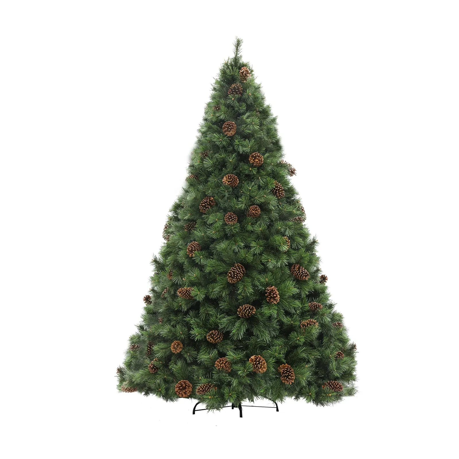 Christmas Tree Xmas Decorations Pine Cones 1.8M 6FT Home Decor Green 1100 tips