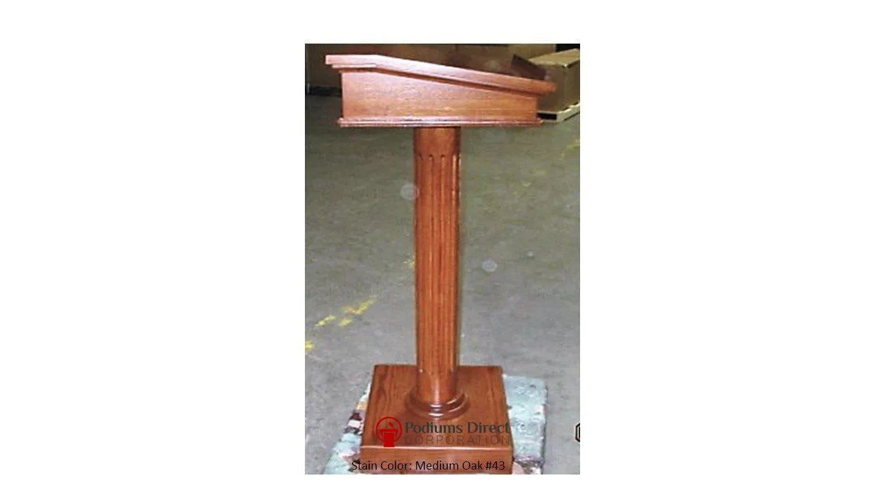 Church Wood Pulpit Custom No. 5SS Speaker Stand - FREE SHIPPING!