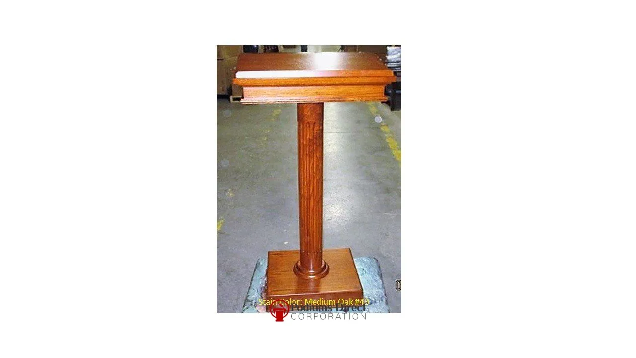 Church Wood Pulpit Custom No. 5SS Speaker Stand - FREE SHIPPING!
