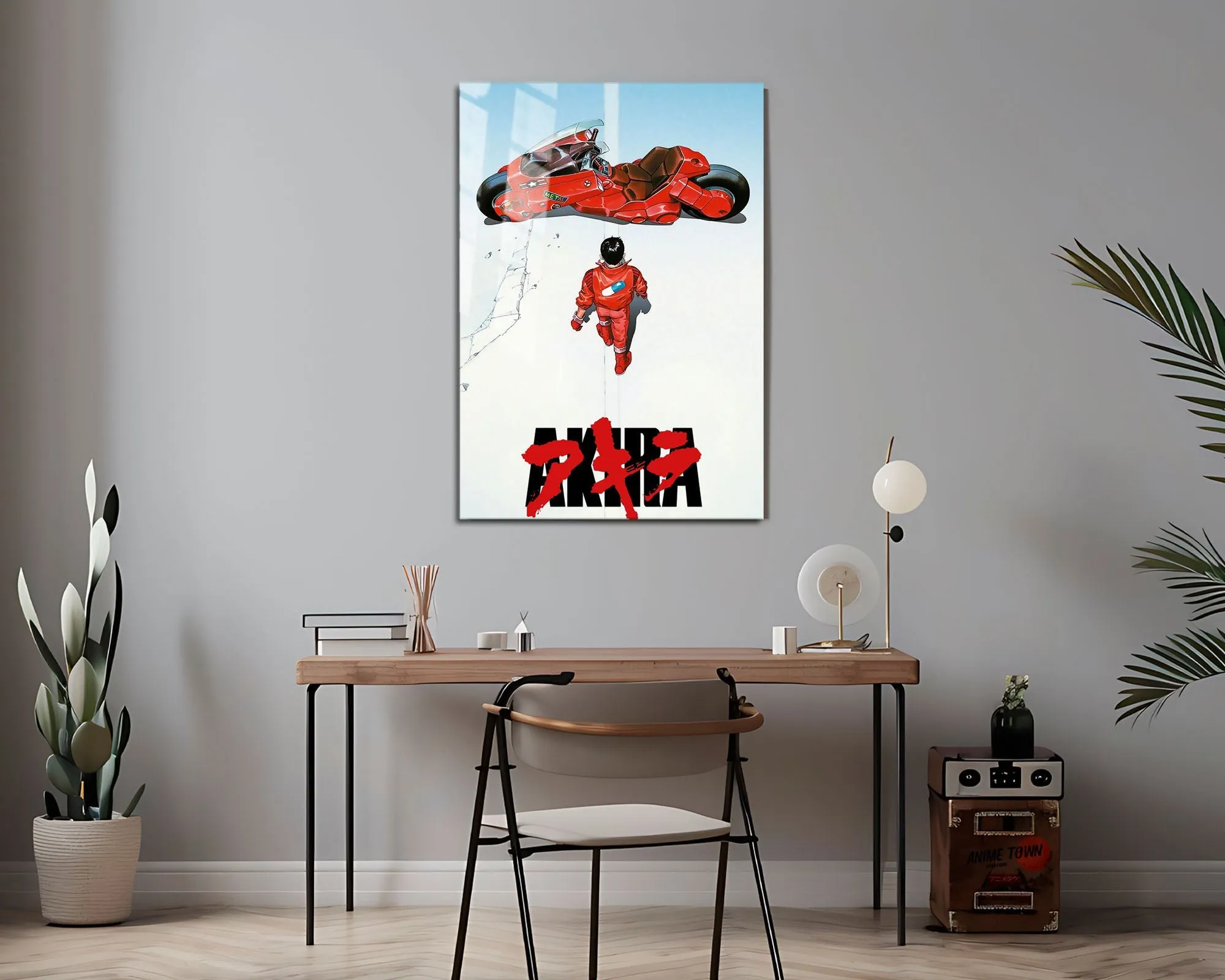 Classic Akira 1988 Movie Metal Poster