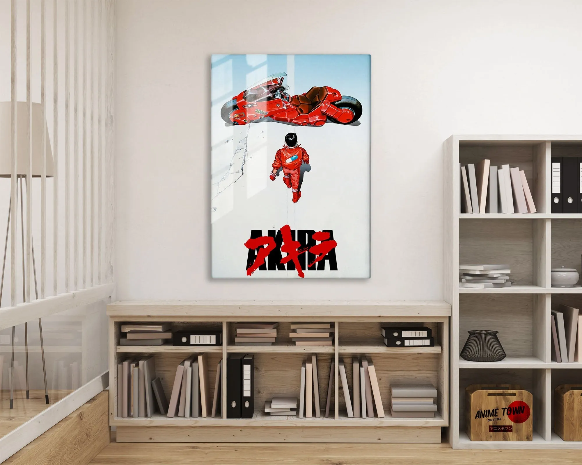 Classic Akira 1988 Movie Metal Poster