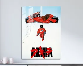 Classic Akira 1988 Movie Metal Poster