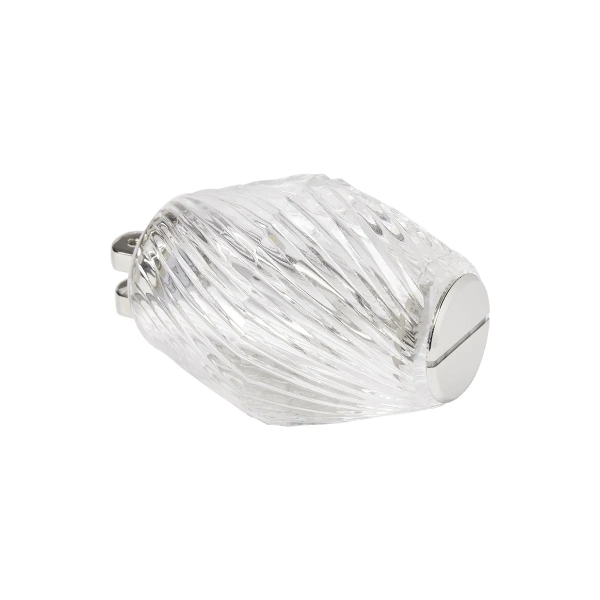 Collier 48 LED Pendant Light with Surface Canopy 3000K 120-277V Polished Nickel Finish