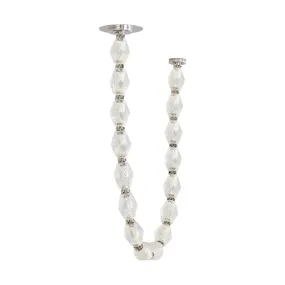 Collier 48 LED Pendant Light with Surface Canopy 3000K 120-277V Polished Nickel Finish