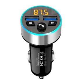 Color: Silver, Style: Bluetooth - Car mp3 bluetooth player