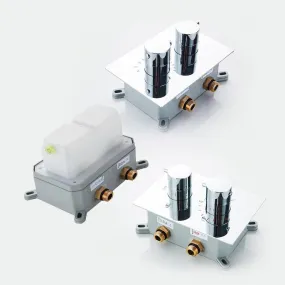 Concealed Thermostatic Shower Faucet Mixing Valve Wall Mount Valve