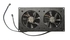 Coolerguys Dual 92mm Fan Cooling Kit with Thermal Controller