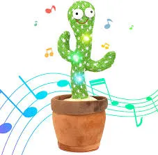 Crazy LED Dancing Repeating Cactus