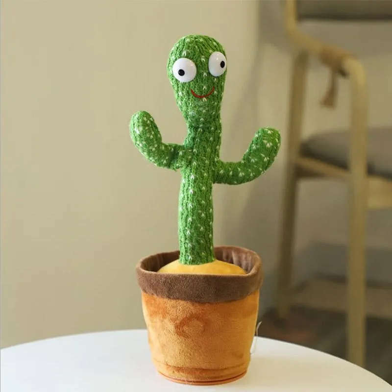 Crazy LED Dancing Repeating Cactus