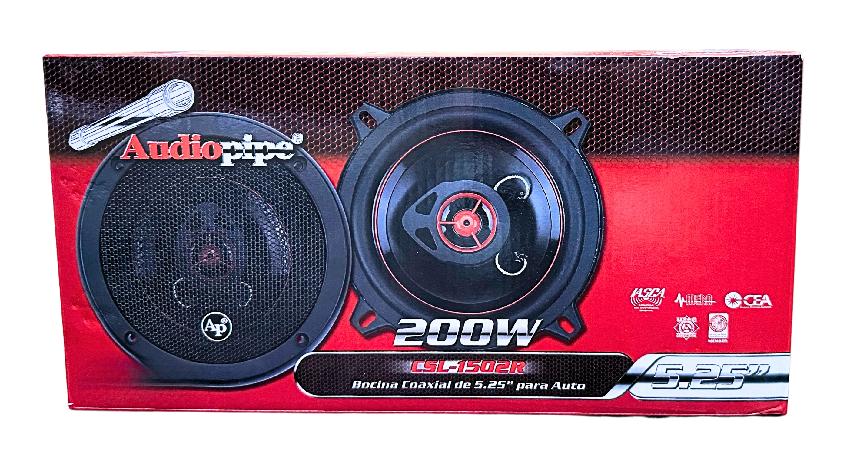 CSL-1502R Audiopipe 5.25 inch 2-Way 200 Watt Speakers
