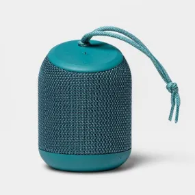 Cylinder Portable Bluetooth Speaker With Strap - heyday Teal