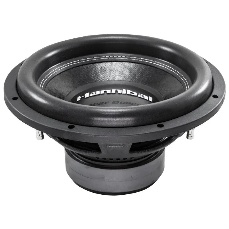 Deaf Bonce Hannibal HSS-2812D2 12" 1200W Dual-2-Ohm Car Audio Subwoofer/Sub