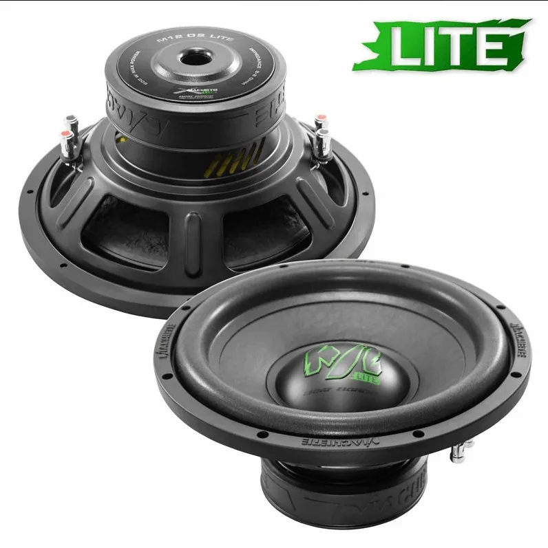 Deaf Bonce Machete Lite M12 V2 Dual-2-Ohm 300W RMS Car Audio Subwoofer/Sub
