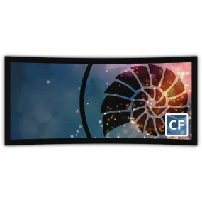 Deluxe Curved Series 2.35:1 127" Cinema White Micro Perf