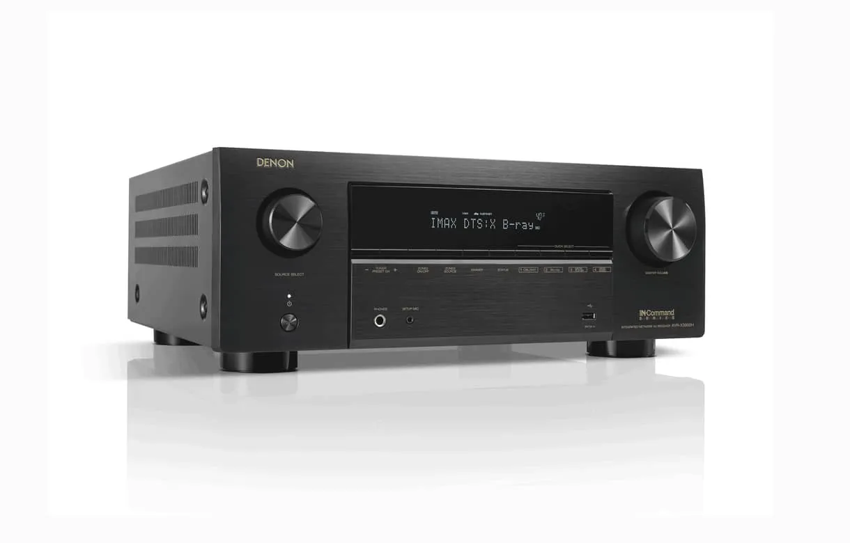 Denon AVC-x3800H 9.4-channel home theater receiver with Dolby Atmos