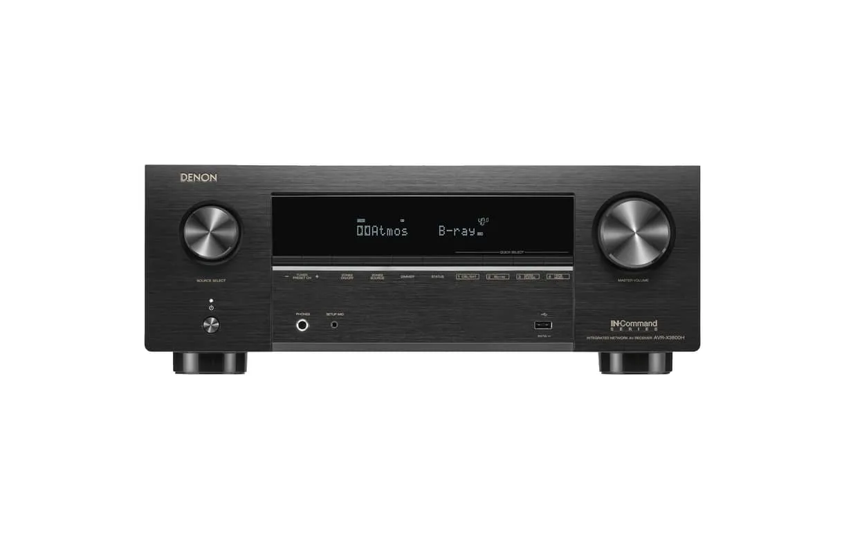 Denon AVC-x3800H 9.4-channel home theater receiver with Dolby Atmos