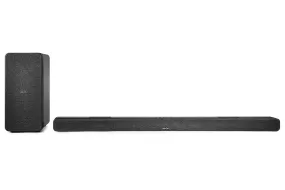 Denon DHT-S517 Large Sound Bar with Wireless Subwoofer | Black