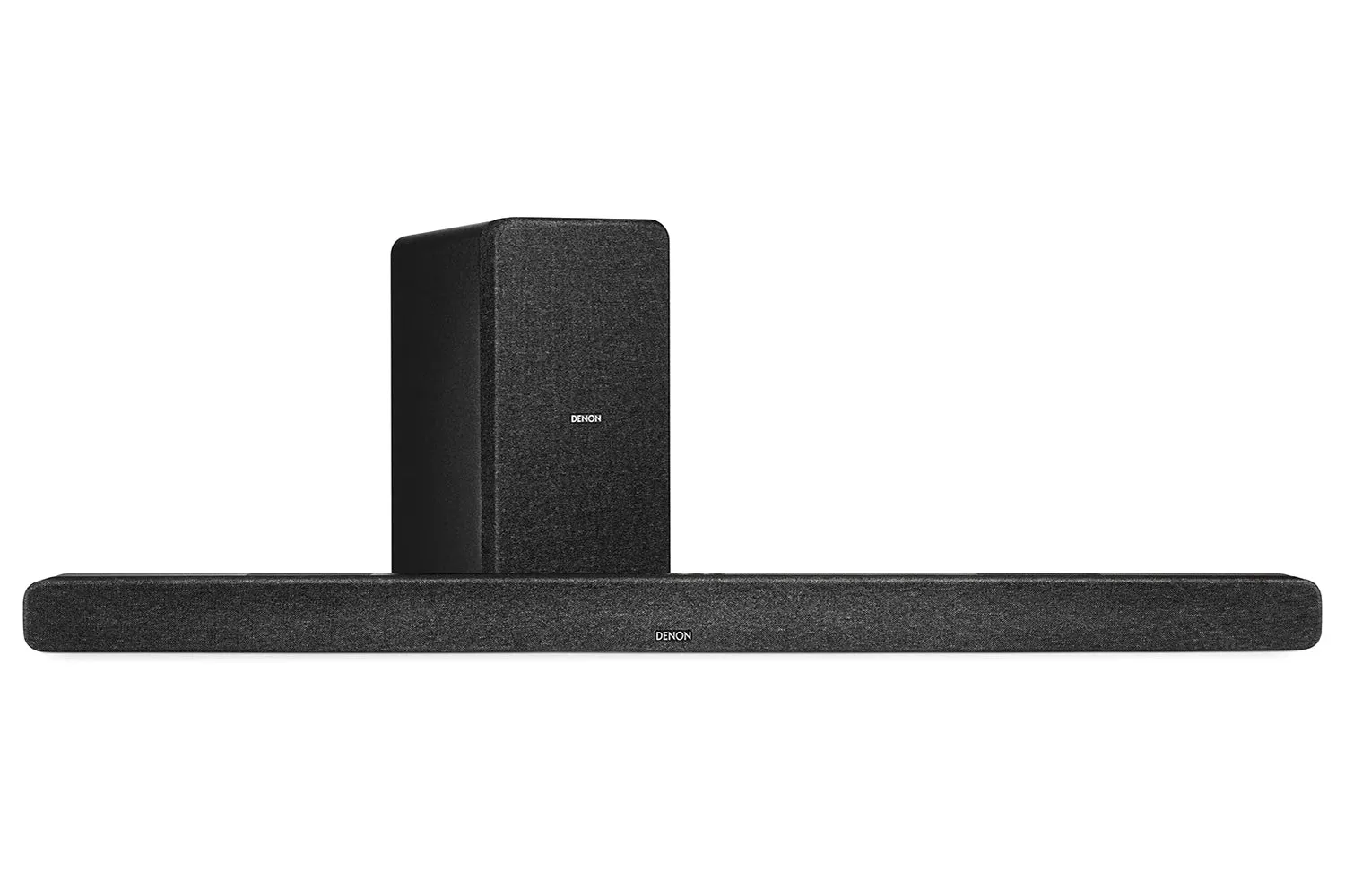 Denon DHT-S517 Large Sound Bar with Wireless Subwoofer | Black
