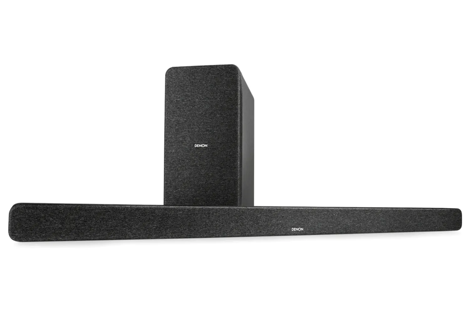 Denon DHT-S517 Large Sound Bar with Wireless Subwoofer | Black